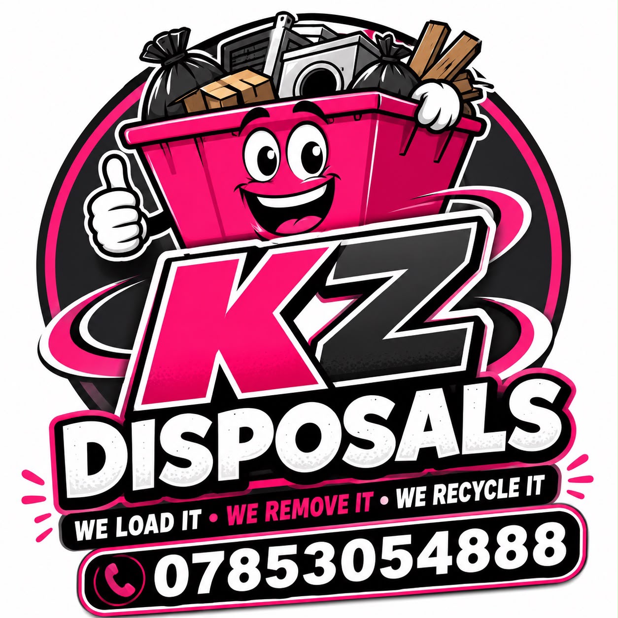 KZ disposal services logo