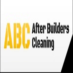 After builders cleaning logo