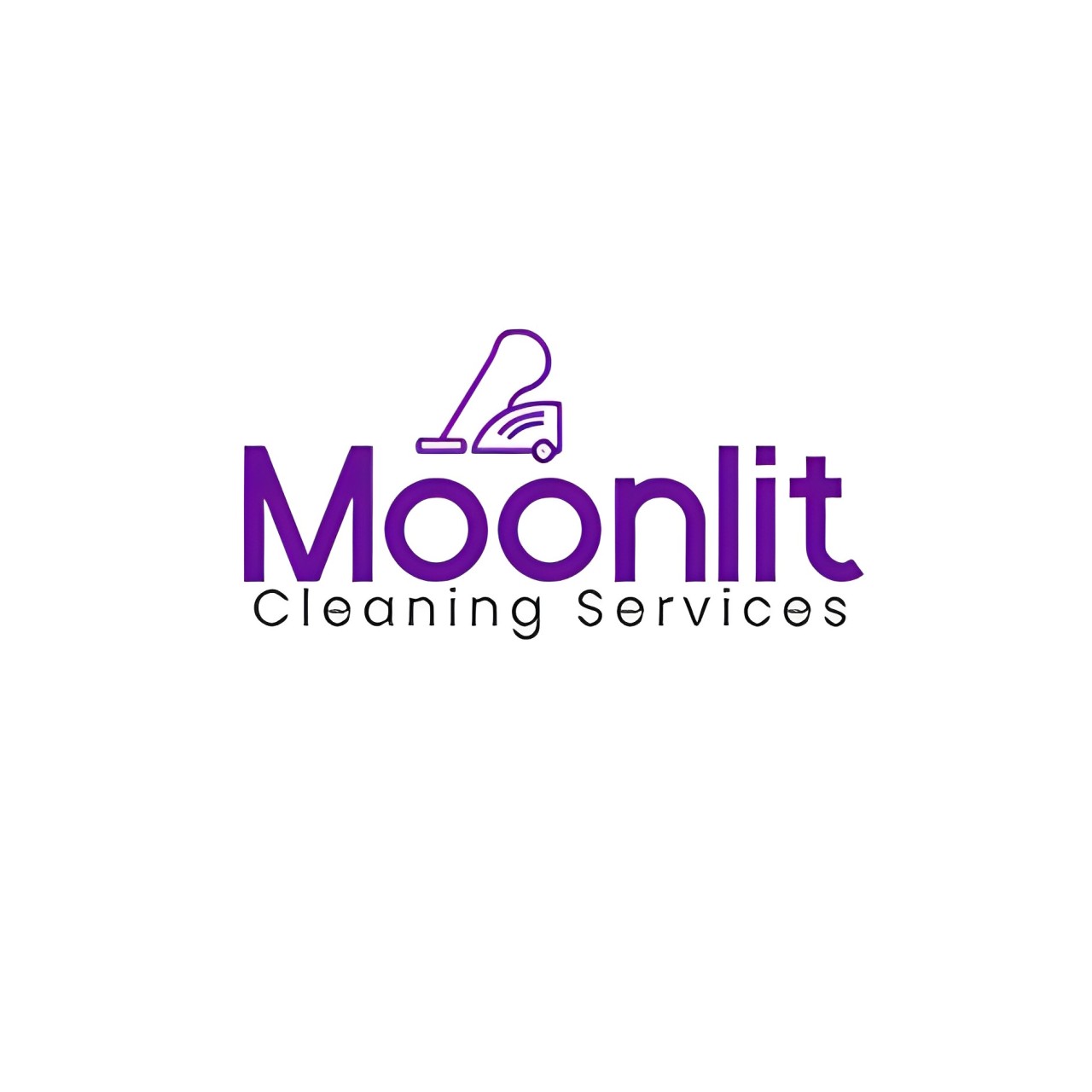 Moonlit Cleaning Service Logo