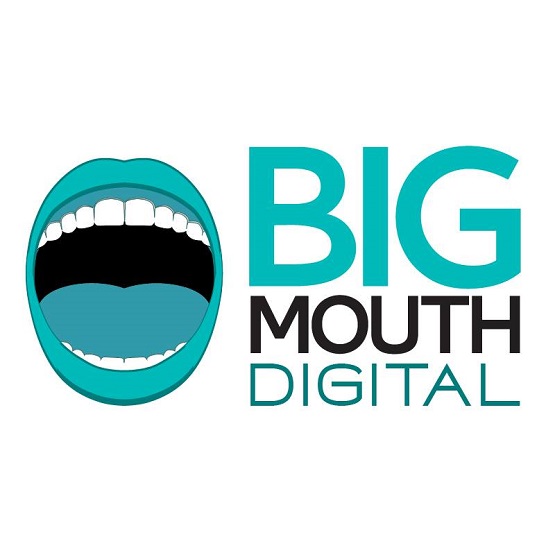 Big Mouth Digital Web Design Logo