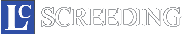 LC Screeding Co Logo