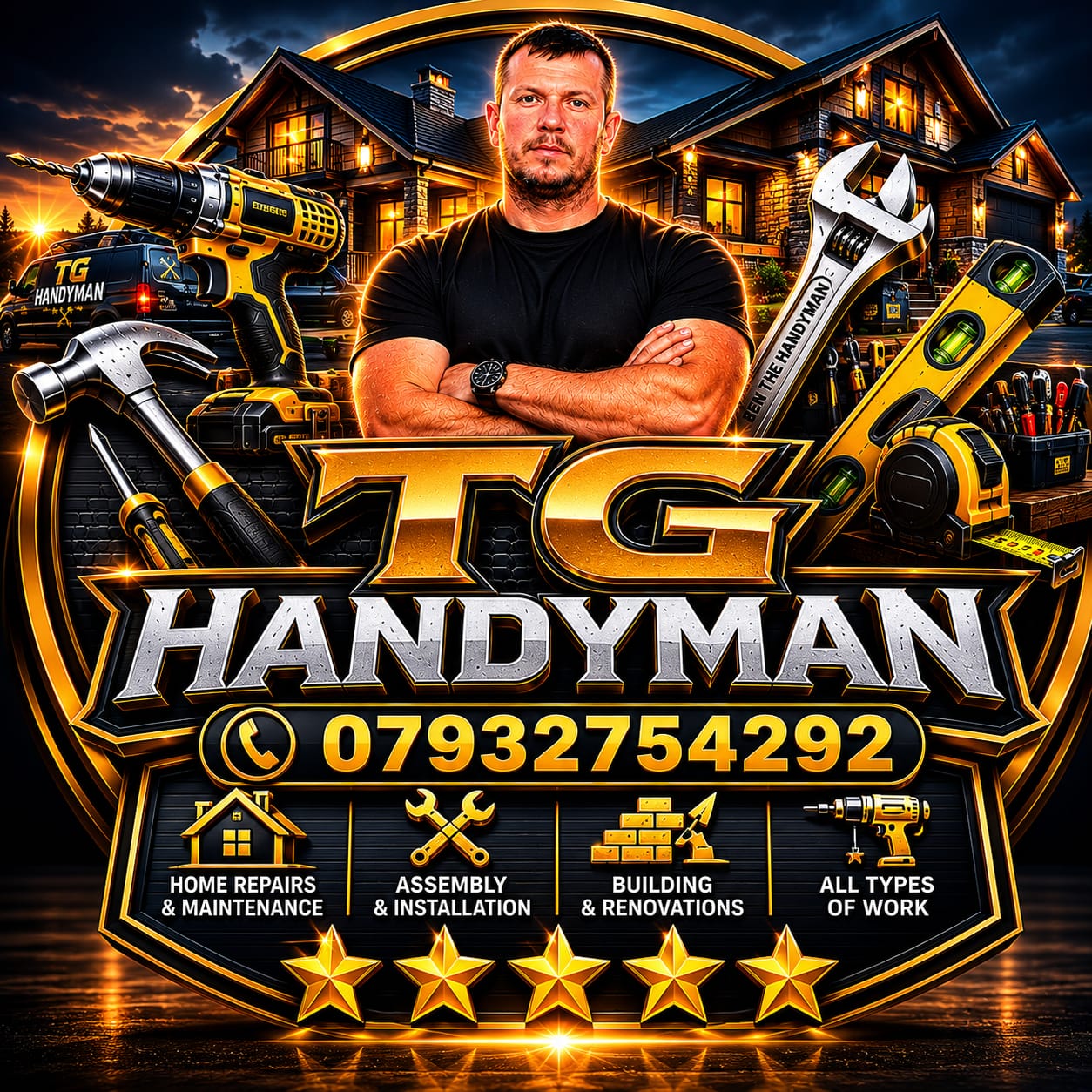 TG Handyman London Logo