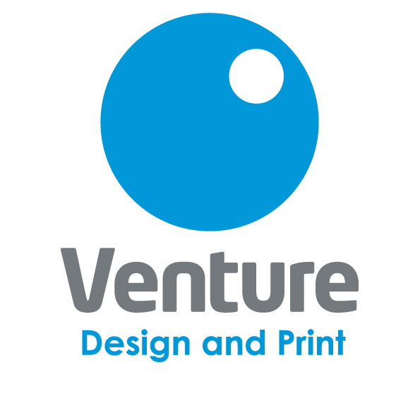 Venture Design and Print logo