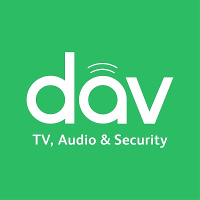 DAV – TV, Audio & Security Logo
