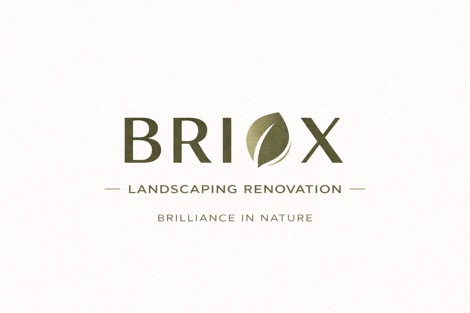 Briox Landscaping logo