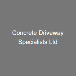 Concrete Driveway Specialists logo