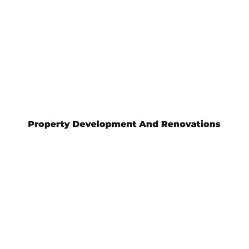 Property Development And Renovations Logo