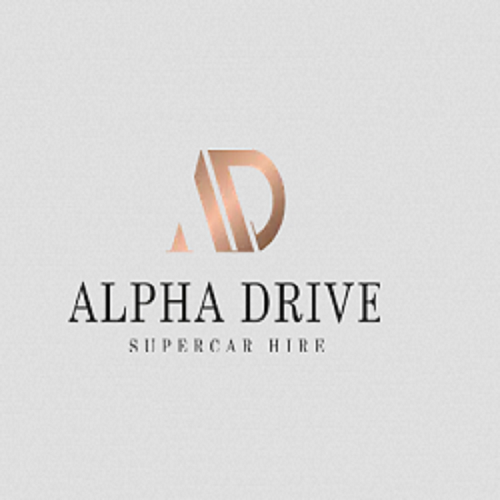 Alpha Drive Super Car Hire Logo